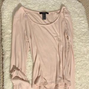 Forever 21 pink long sleeve shirt